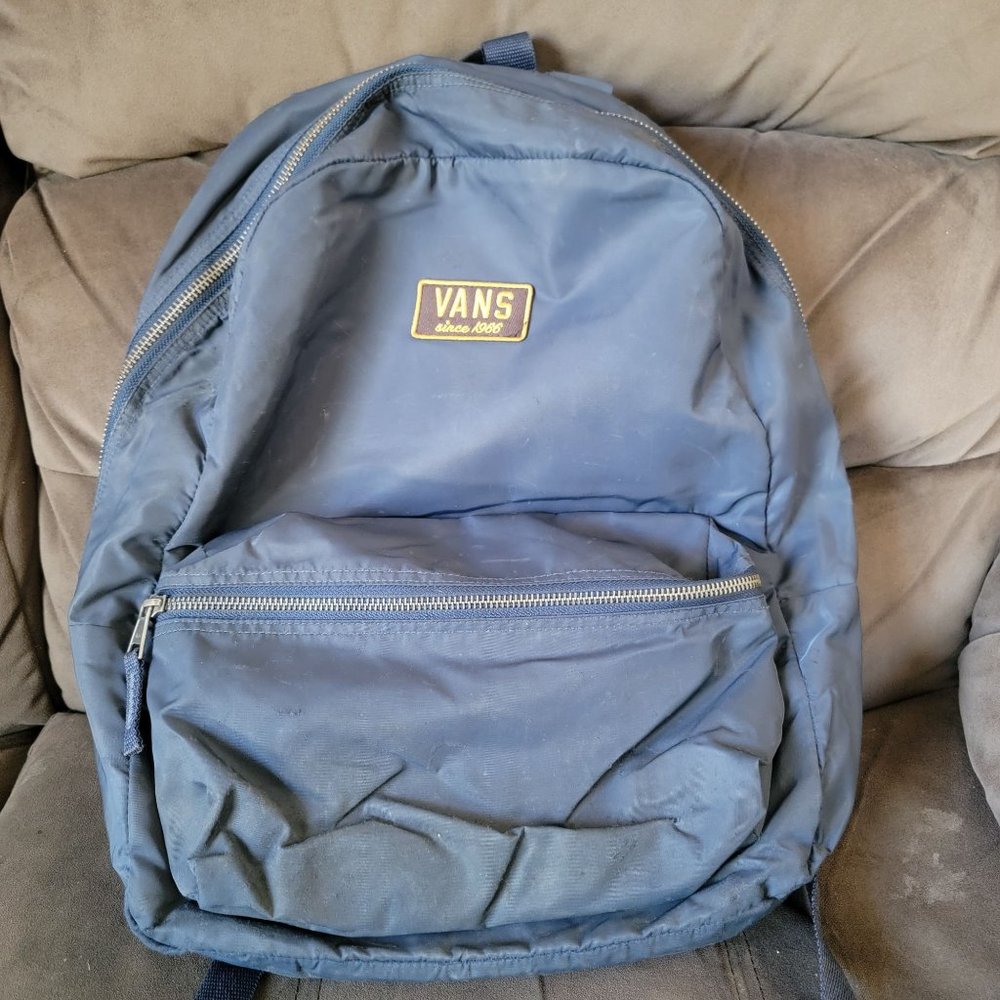 VANS Old Skool H2O Gray Backpack School College Everyday Work Pack